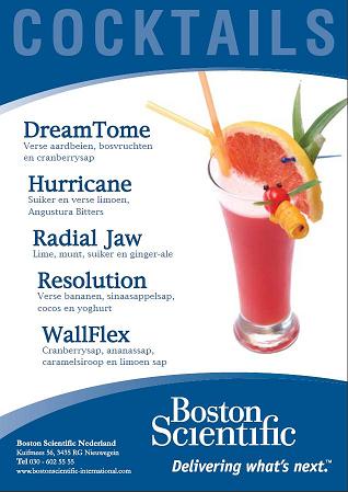 Design Cocktailkaart