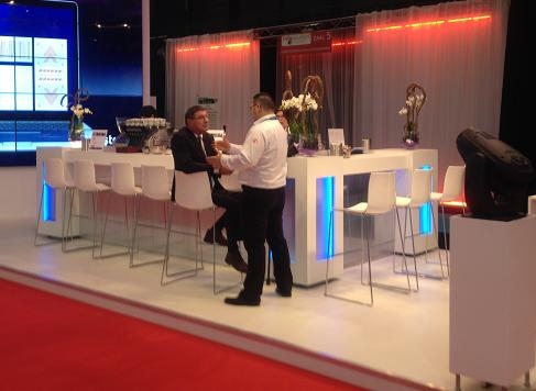 Coffee and cocktails at exhibitions